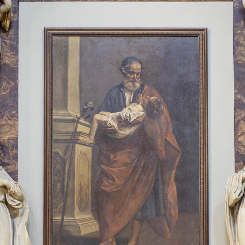 St Joseph with the Infant Jesus