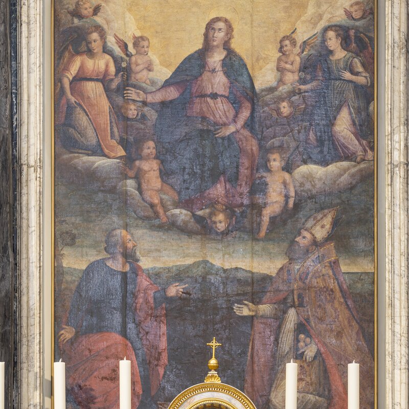 Assunta tra i SS. Bartolomeo e Nicola di Bari