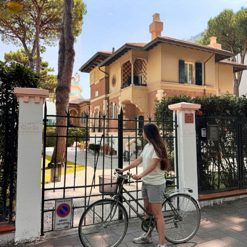 Villini Liberty in bicicletta