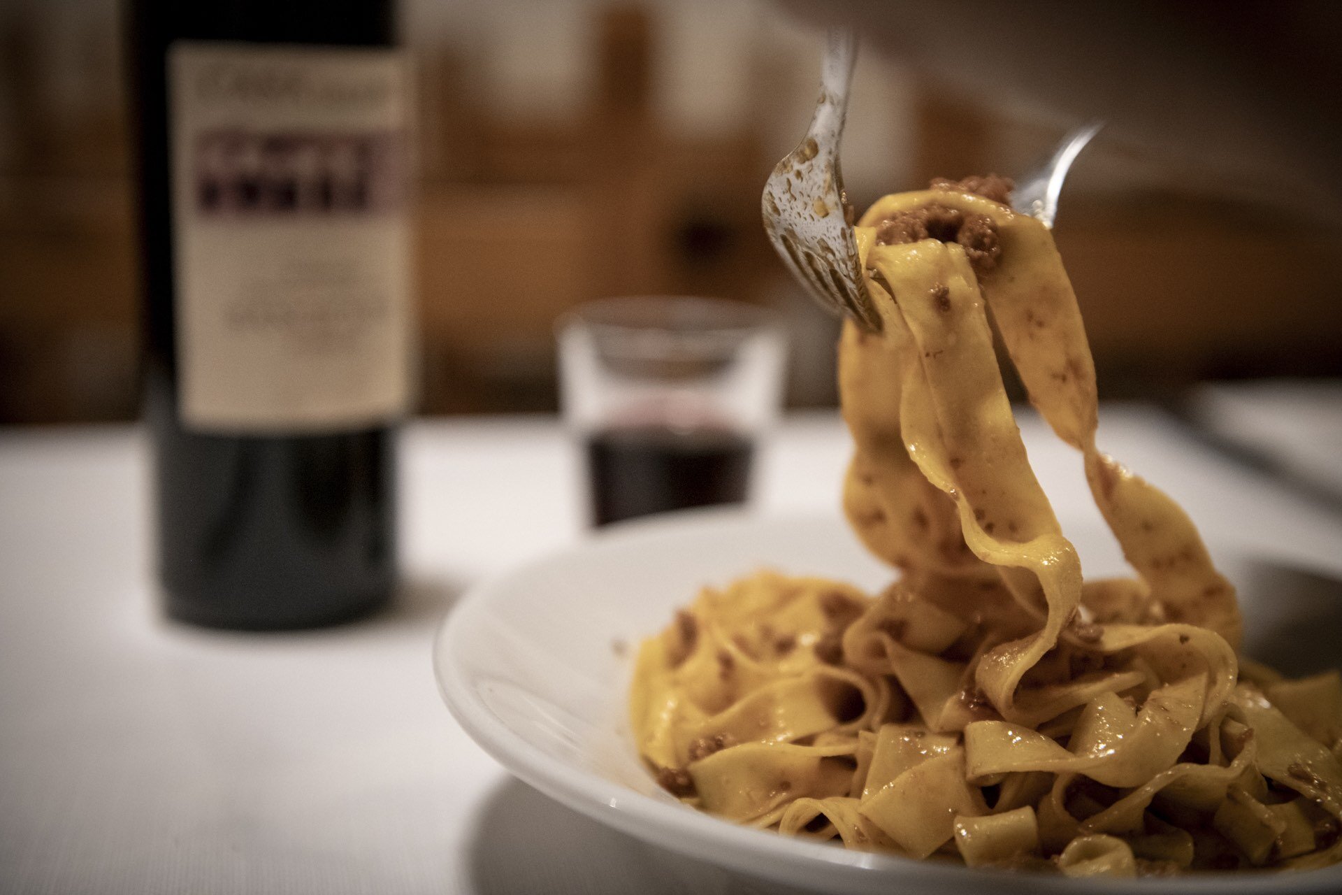 Pasta tipica romagnola fatta a mano