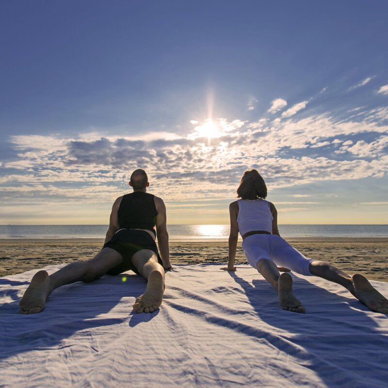 Yoga in spiaggia a Cervia | © Archivio Cervia