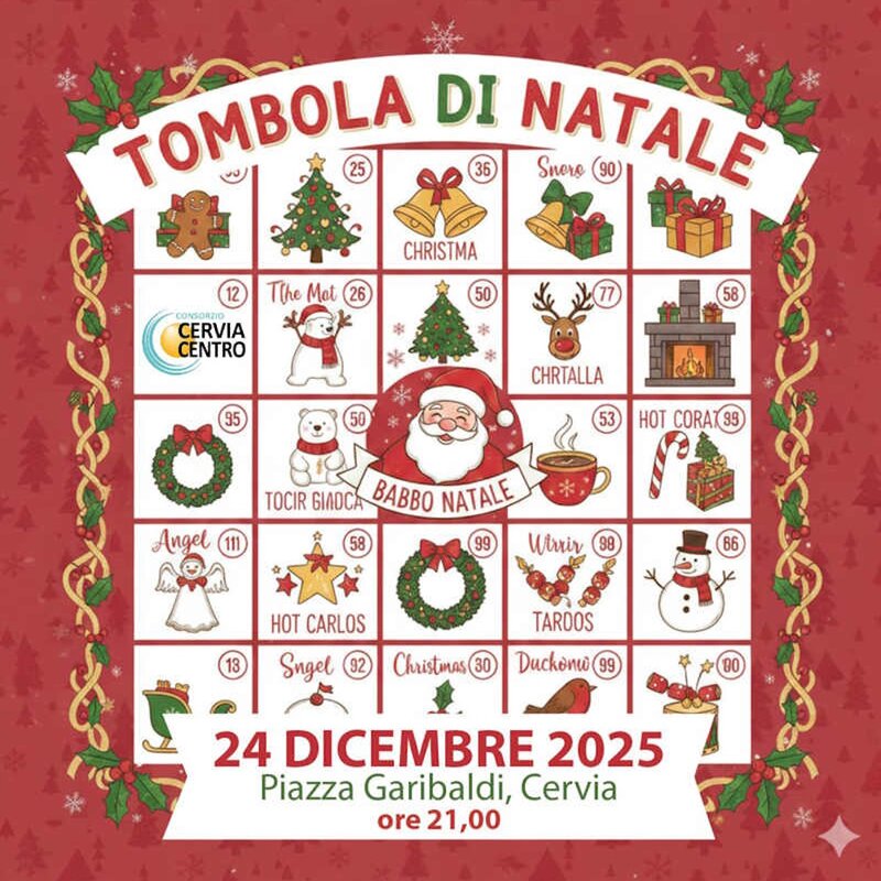 Christmas tombola POSTPONED TO 27/12 DUE TO BAD WEATHER
