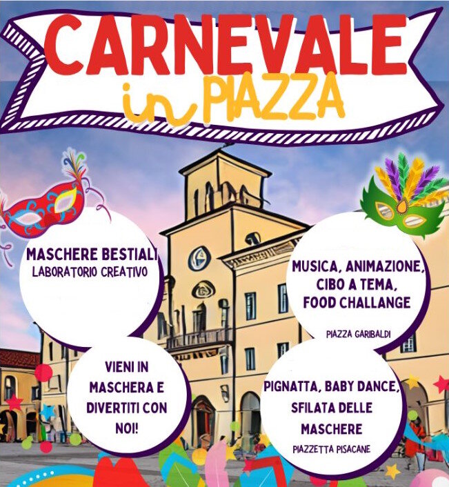 Carnevale in piazza - locandina