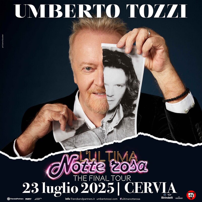 Umberto Tozzi - locandina tour
