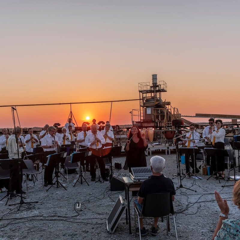 Banda Città di Cervia concerto in salina | © Dany Fontana