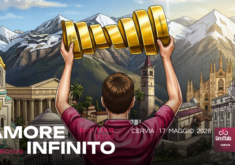 The Giro d'Italia arrives in Cervia