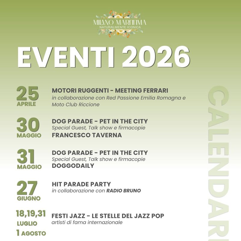 Milano Marittima Naturalmente iconica - Veranstaltungen 2026 
