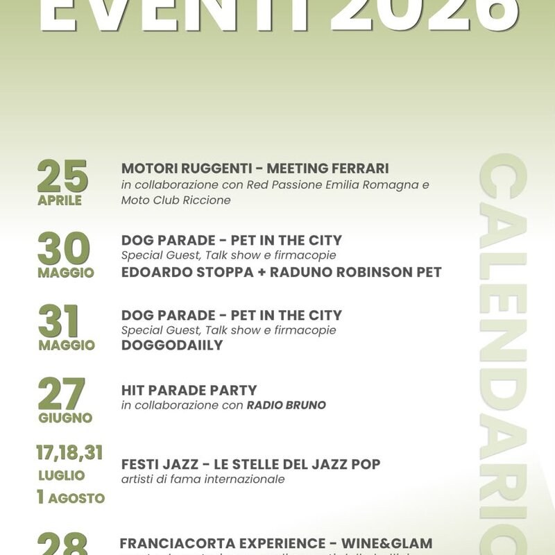 Milano Marittima Naturalmente iconica - Eventi 2026 