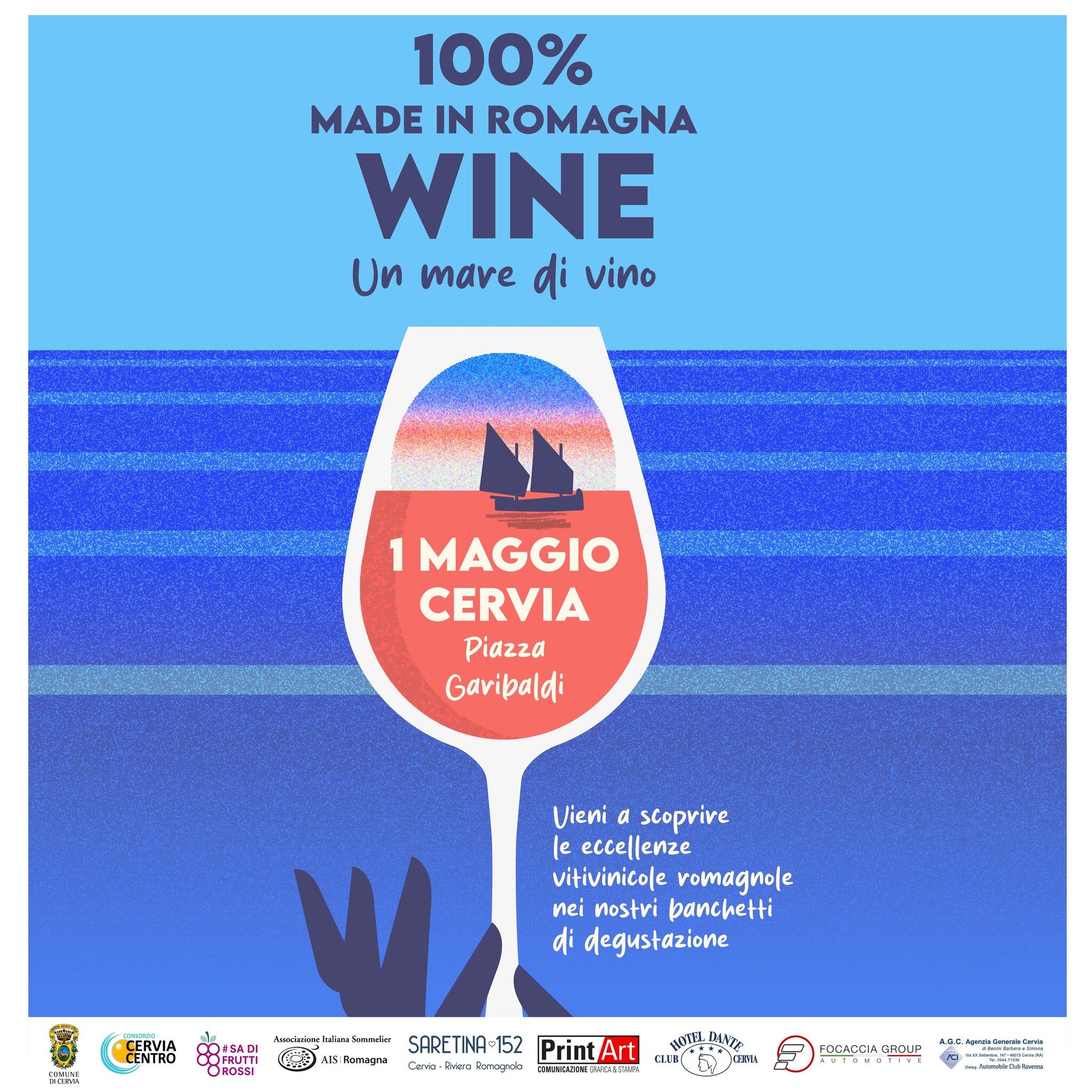 100 % Made in Romagna Wine: un mare di vino