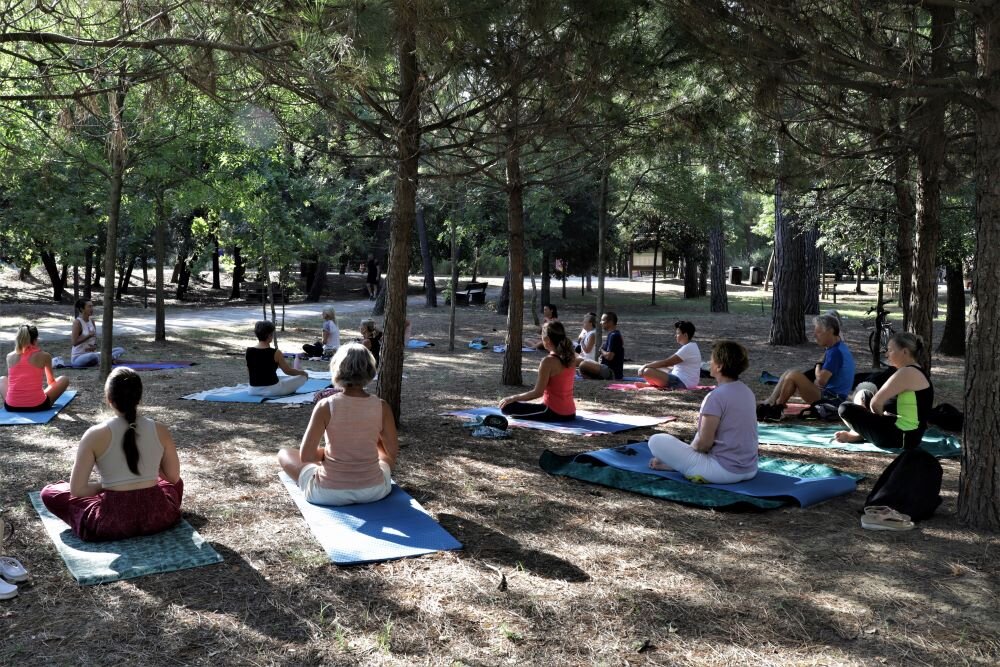 Yoga nella Riviera dei Pini | © Gruppo Fotografico Cervese