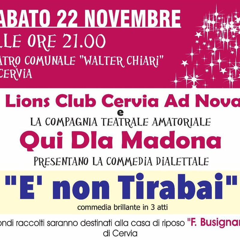 Spettacolo E' non Tirabai