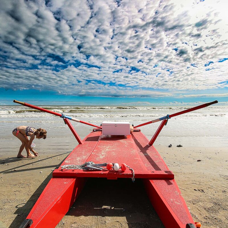 Moscone in spiaggia a Cervia | © Fabio Panzavolta