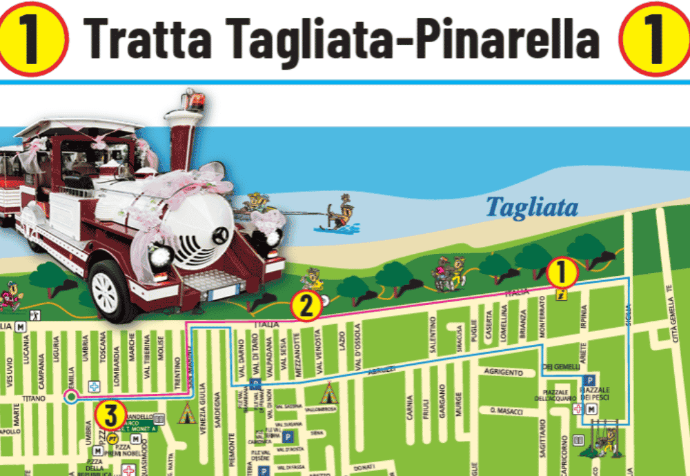 Tagliata-Pinarella Tourist Train 