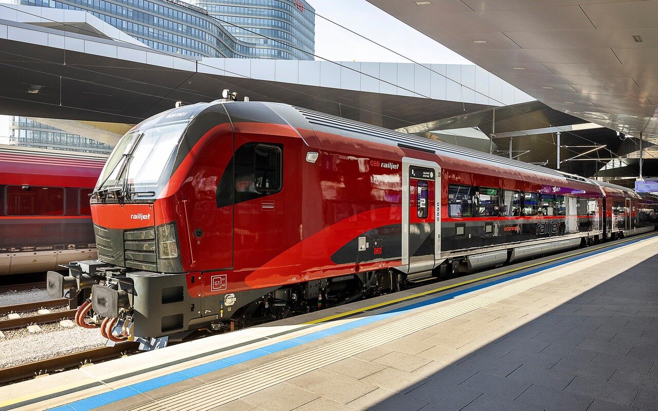 Treno Railjet | © ÖBB Italia Treno Railjet | © ÖBB Italia