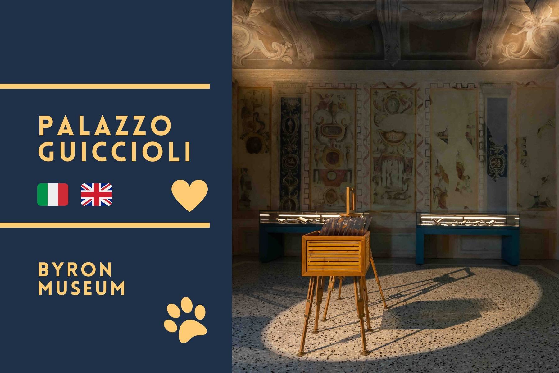 Guided Tour of Palazzo Guiccioli: Byron, the Risorgimento and a Rediscovered Treasure