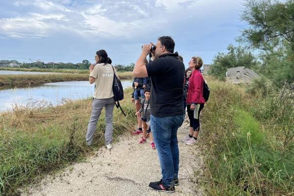 Salt-Walking along the nests route